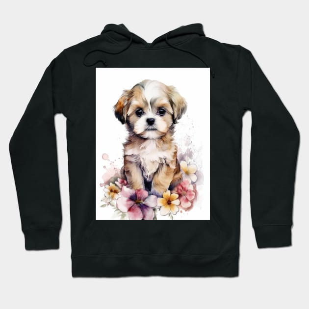 Cute puppy Hoodie by TheMadSwede